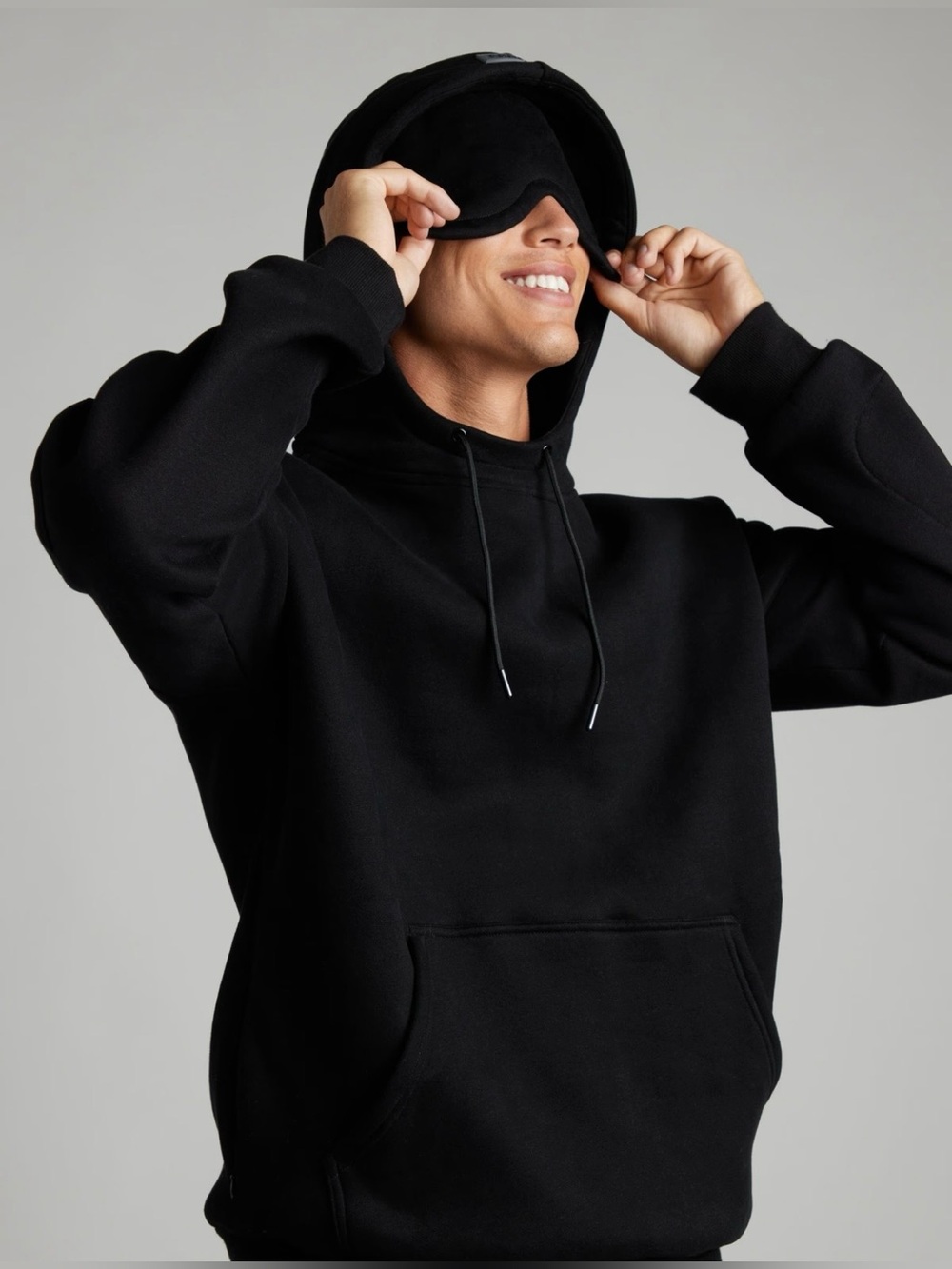 Comfrt Airplane Mode Hoodie in Obsidian